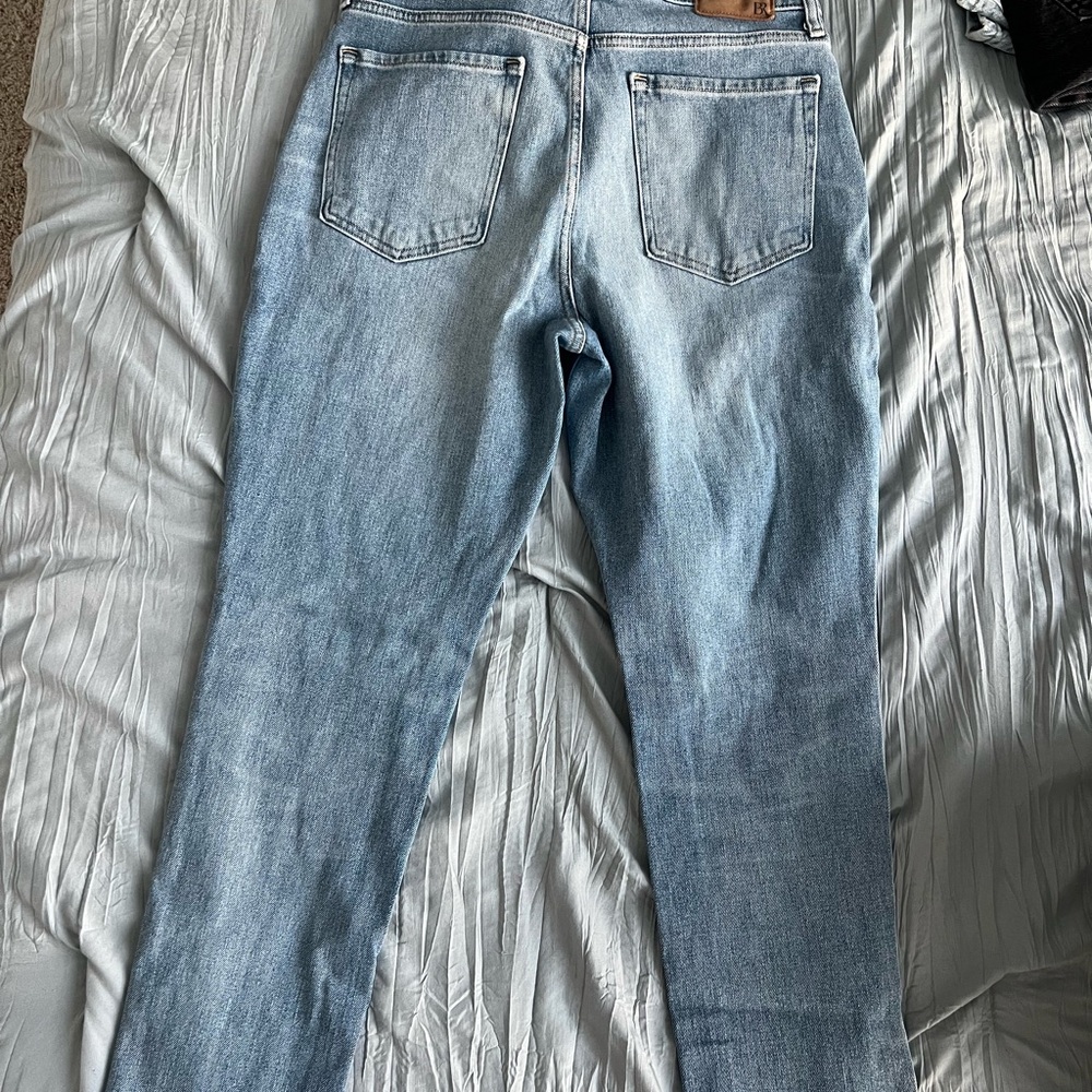 Banana Republic Women's High Rise Light Blue Jeans - Picture 3 of 4